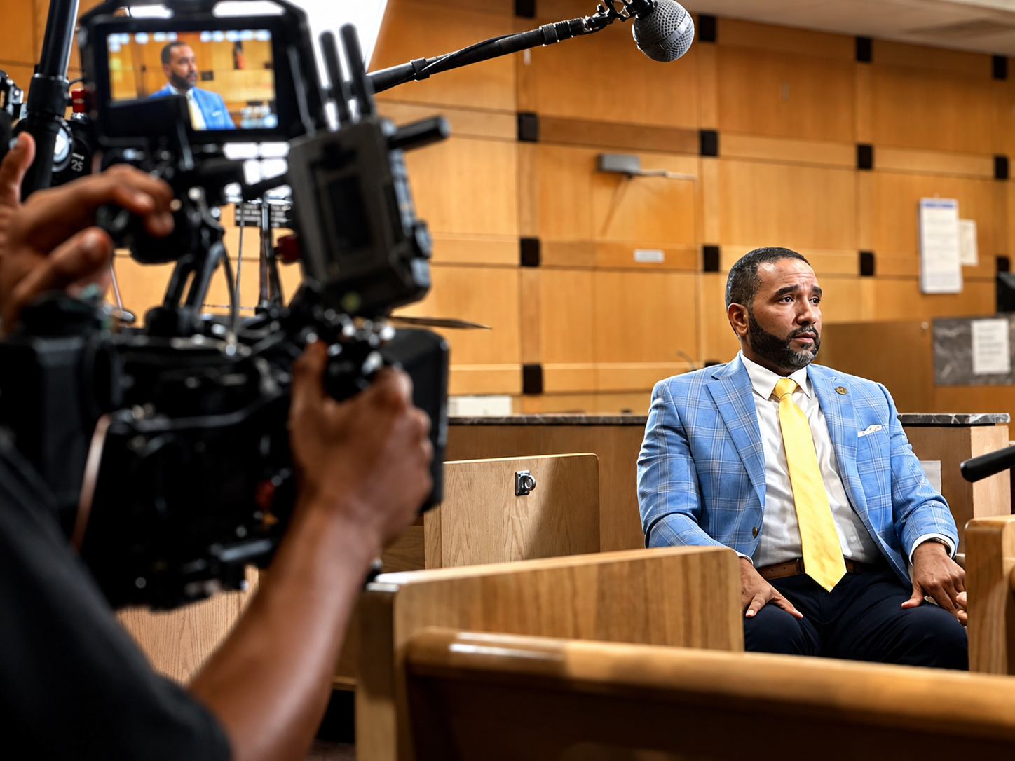 JeanCarlos Medina, Esq. in the courtroom \u2014 Medina Law Offices, P.A.